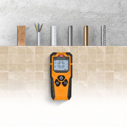 10040 • Digitálny multifunkčný detektor  - detektor kovu / dreva / prúdu - max 10 cm