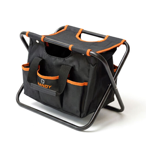 10230 • 2 v 1 polyesterová taška a stolička - 40 x 29 x 31 cm - 6+1 vreciek