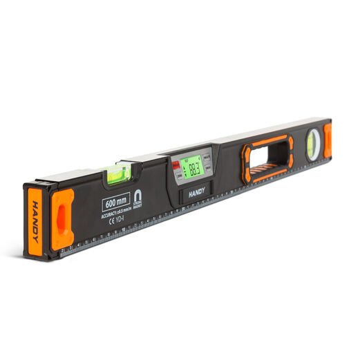 10625B • Digitálna vodováha - s LCD displejom, zvukovou signalizáciou - 600 mm