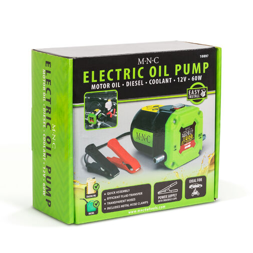 10897 • Elektrické olejové čerpadlo – na motorový olej, naftu a chladiacu kvapalinu – 12 V – 60 W