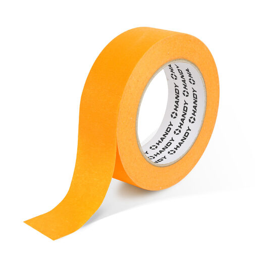 11061 • Maskovacia páska – na vodnej báze – 50 m x 24 mm – oranžová – vonkajšie použitie, tepelne odolná