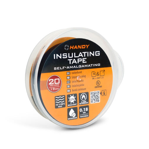 11076 • Izolačná páska – PVC, -18 – (+105)°C – 20 m x 19 mm – čierna