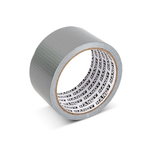 11081B • Všeobecná lepiaca páska - s textilným vláknom - strieborná - 10 m x 48 mm