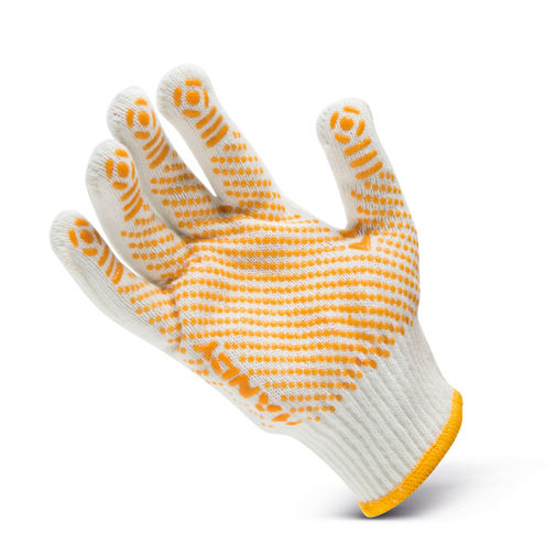 11122L12 • Protišmykové bavlnené rukavice