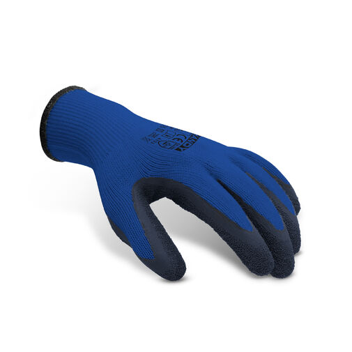 11134XL12 • Polyestrové rukavice s latexovým poťahom