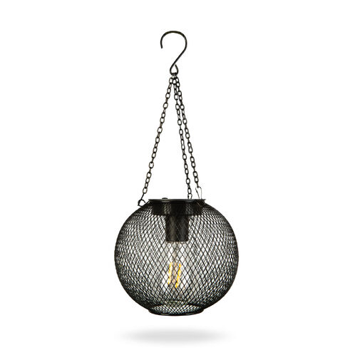 11256 • LED solárna lampa  – na zavesenie – 14,5 x 13,5 cm