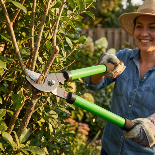 11284C • Záhradné nožnice na vetvy s penovou rukoväťou - 37 cm