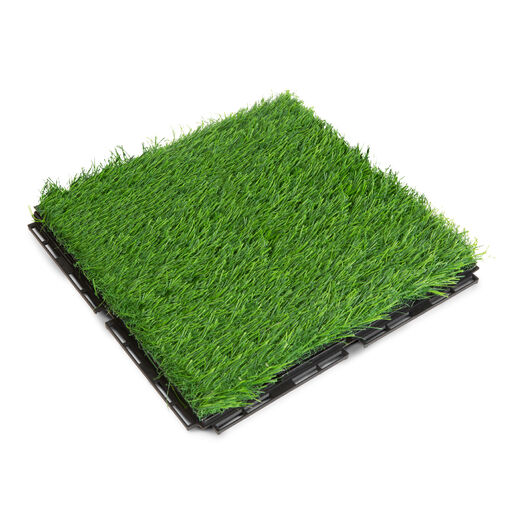 11541 • Dlaždice s umelou trávou - 30 x 30 cm - 6 ks / balenie