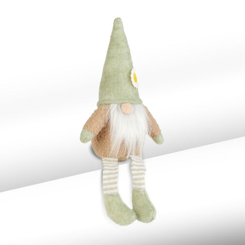 11574 • Textilná dekorácia - škriatok s nohami - 35 cm