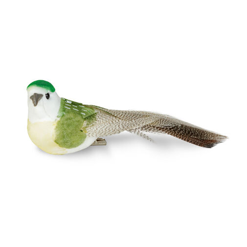 11693 • Záhradná dekorácia - vtáčik - 12 cm - s klipom - 2 ks / balenie