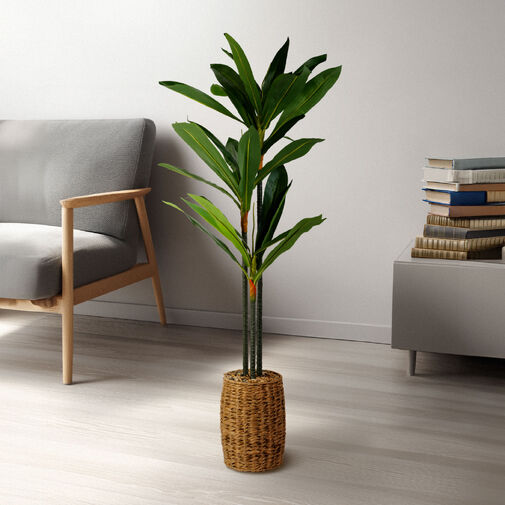 11906 • Umelá rastlina dekorácia - Dracaena Fragrans - 1,1-1,2 m