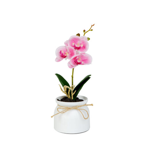 11915 • Umelá rastlinná dekorácia - orchidea - 3 druhy - 32,5 cm
