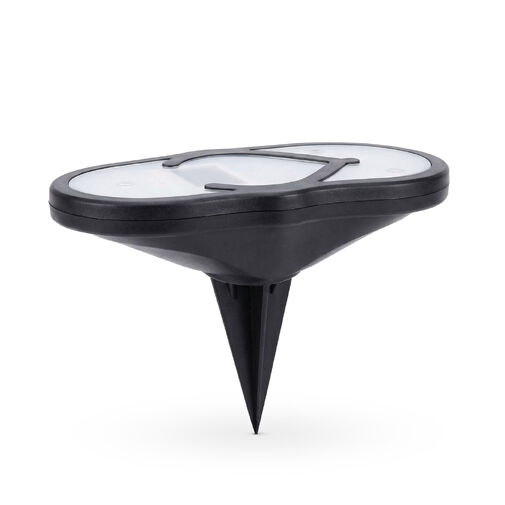 13000 • Zapichovacia solárna lampa – šľapiek – studená biela – 12,7 x 8,5 cm