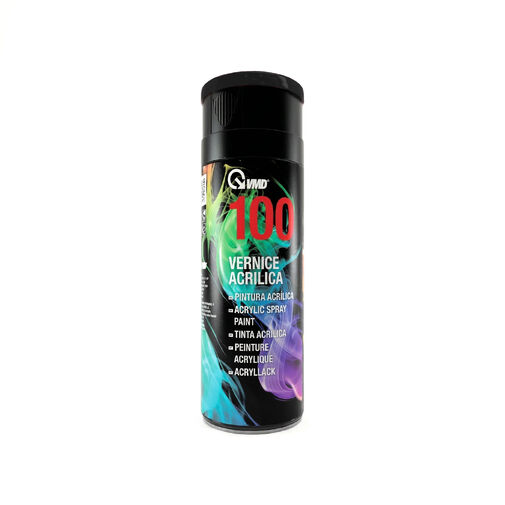 17300-MBK • Akrylový emailový sprej - na kov, plast a drevo - 400 ml - matná čierna