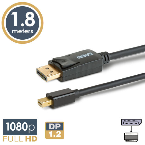 20336A • DisplayPort – Mini DisplayPort kábel – 1.2 – 1080p – 1,8 m