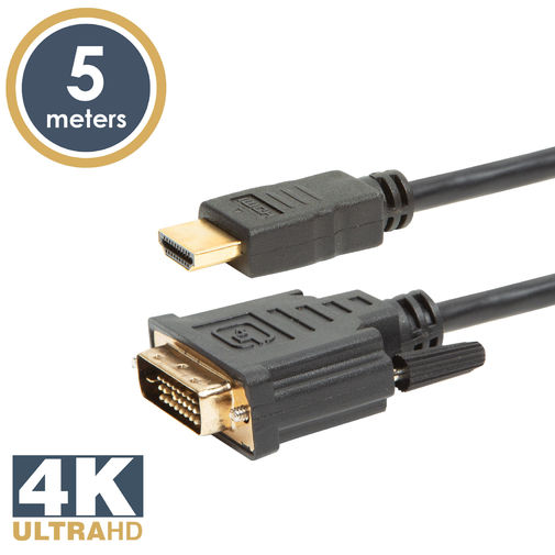 20382 • DVI-D / HDMI kábel • 5m