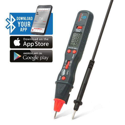 25520 • Smart , digitálny multimeter - Perové vyhotovenie - Bluetooth spojenie