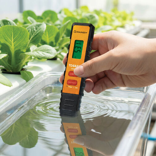 25803 • Digitálny TDS/EC merač minerálov – 0–4999 ppm – na batérie