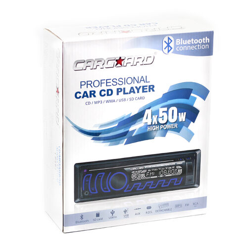 39704 • CD/MP3 prehrávač - Bluetooth, FM tuner, USB, SD, AUX - zvoliteľné podsvietenie