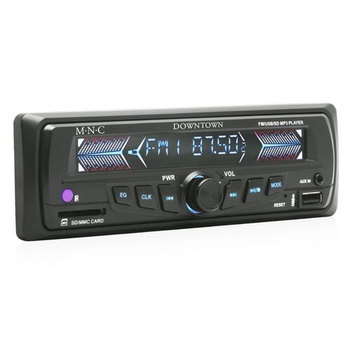 39710BK • M.N.C MP3 autorádio s SD / MMC / USB / AUX portom