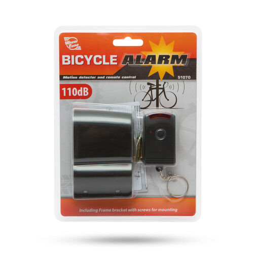 51070 • Alarm na bicykel s diaľkovým ovládaní a 110 dB sirénou