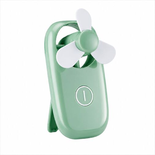 51099 • Mini ventilátor - 2 x AAA - 6 x 5 x 11,5 cm - 4 farby