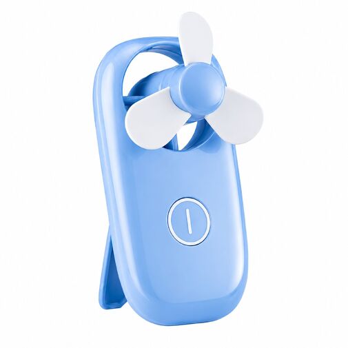 51099 • Mini ventilátor - 2 x AAA - 6 x 5 x 11,5 cm - 4 farby
