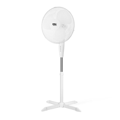 51108B • Stojanový ventilátor - 40 cm - biely