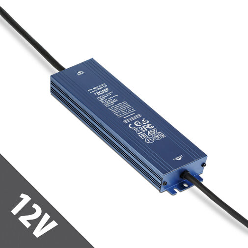 55005-12IP • Stabilizovaný sieťový napájací zdroj - 12V DC - 150W, 12,5A - IP67