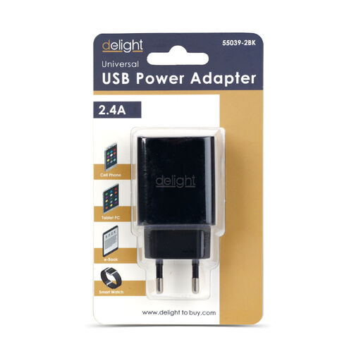 55039-2BK • USB sieťový adaptér
