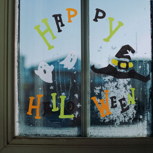 55204H • Gélová dekorácia na okno - halloween