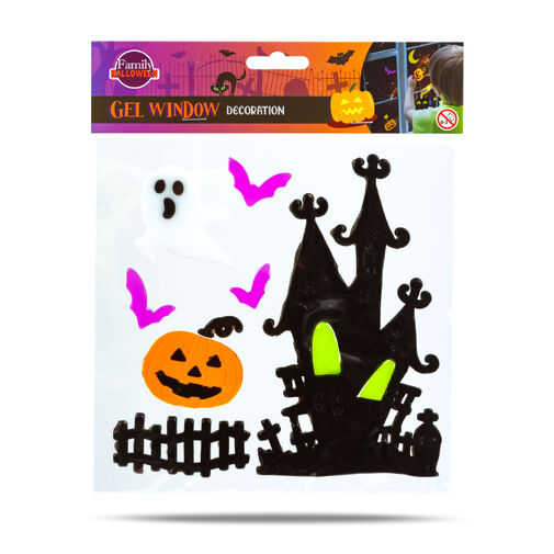 55204H • Gélová dekorácia na okno - halloween