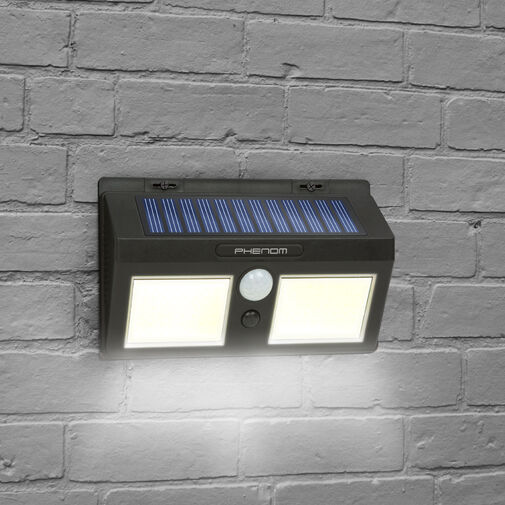 55287 • Solárny reflektor s pohybovým senzorom - na stenu - COB LED