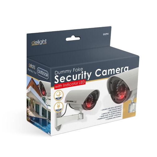 55294 • Atrapa bezpečnostnej karmery - 2 x AA - guľová kamera
