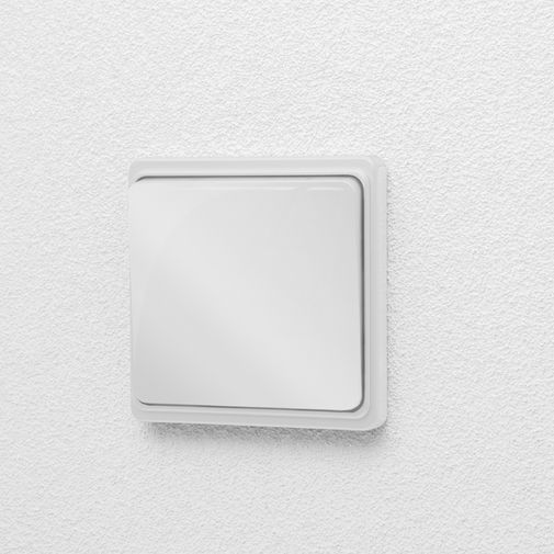 55350A • Bezdôtové KINETIC tlačítko - lesklá biela