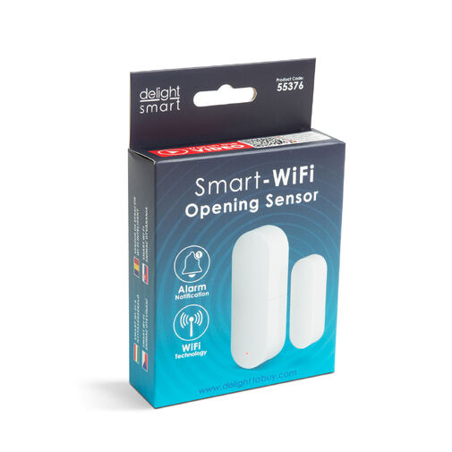 55376 • Smart Wi-Fi - snímač otvárania - 2 x AAA - samolepiaci