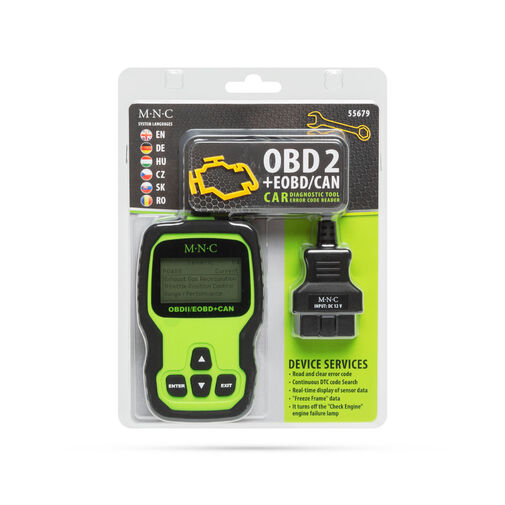 55679 • Auto diagnostický nástroj  - čítačka chybových kódov - OBD2 - 12V