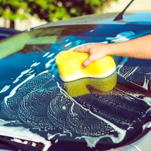 55690 • Špongia na umývanie auta - 200 x 114  x 76 mm