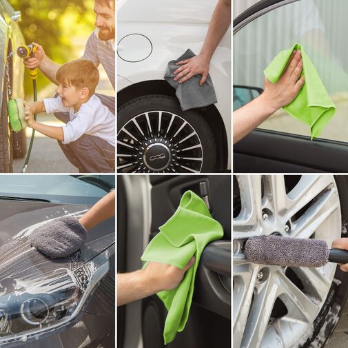 55696 • Sada mikrovláknových špongií na umývanie auta