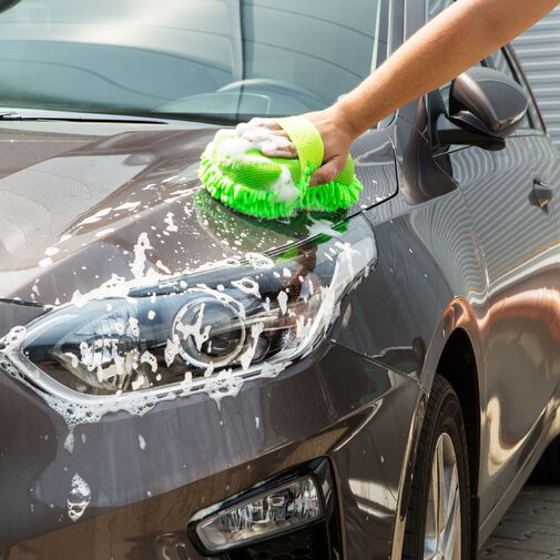 55697 • Obojstranná mikrovláknová špongia na umývanie auta