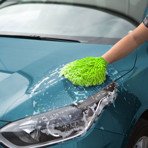 55697B • Mikrovláknová rukavica na umývanie auta - 240 x 170 mm