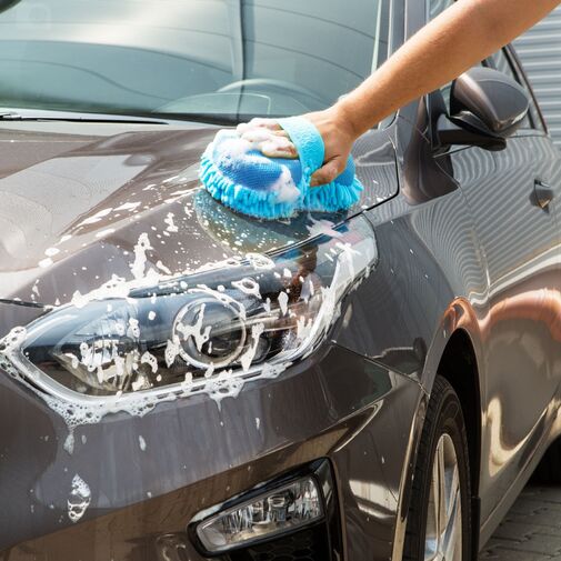 55697C • Obojstranná mikrovláknová špongia na umývanie auta