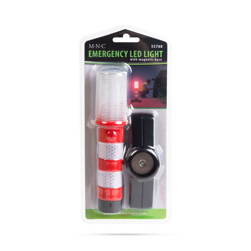 55760 • Výstražná lampa - magnetická - 6 červených LED - na batérie