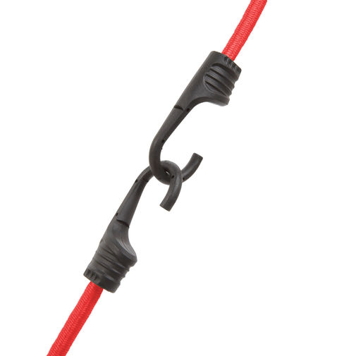 55761B • Sada profesionálnych gumených upínacích popruhov . červené  - 60 cm x 8 mm - 2 ks / balenie