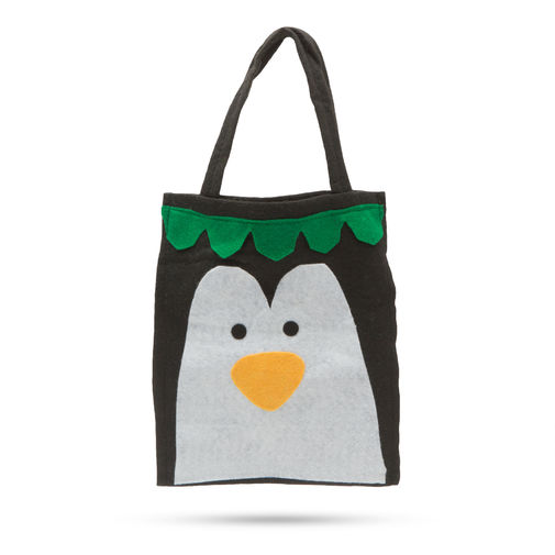 55966B • Darčeková taška - s figurkou tučniaka