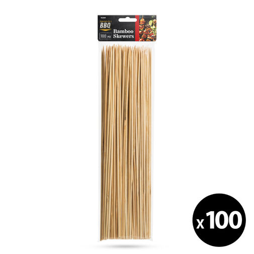 56260 • Bambusové špajle / ihly na mäso - 30 cm - 100 db / balenie