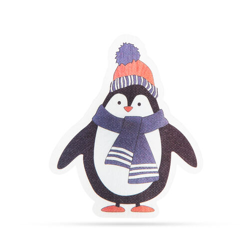 56513B • Vianočná RGB LED dekorácia - samolepiaca - tučniak