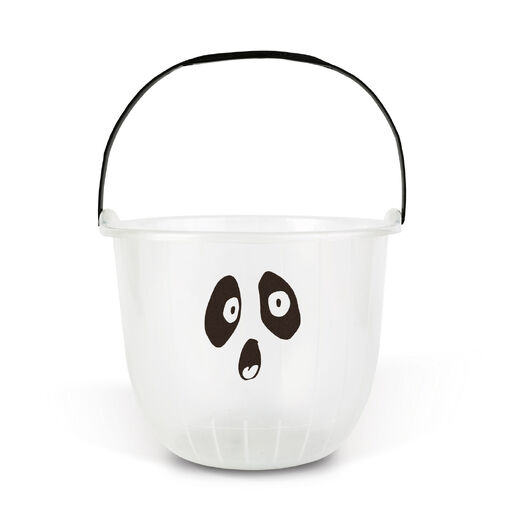 56577 • Halloweenová dekorácia - vedro - 2 druhy - 20 x 16 cm