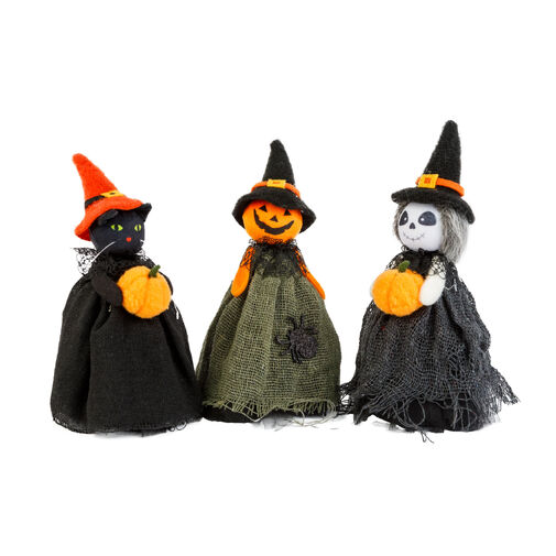 56578 • Halloween dekorácia - duch, mačka, tekvicová hlava - 21 cm  