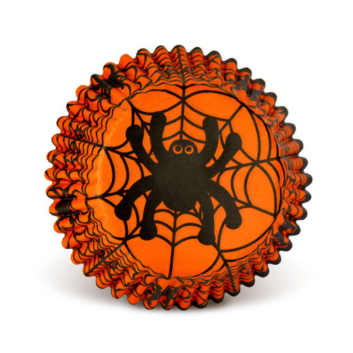56579 • Halloween dekorácia - sada muffinových košíčkov - 50 ks - 4 druhy - 7 x 5 x 3,2 cm  